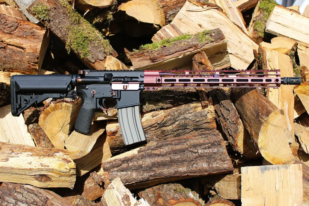 AR-15 arme à feu tir atrax paragon